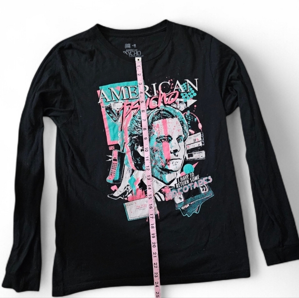 Cavity Colors Special Edition American Psycho Graphic Long-Sleeved Tee - Picture 6 of 12